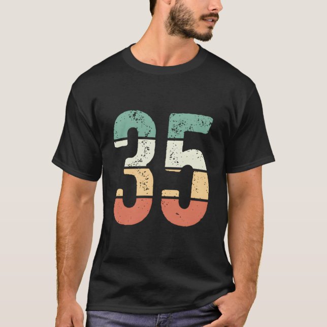 T-shirt Number 35 Commemorating 35 Years Of Forever (Devant)