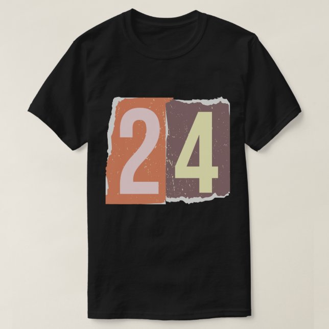 T-shirt Number Magazine Ransom 24 (Design devant)