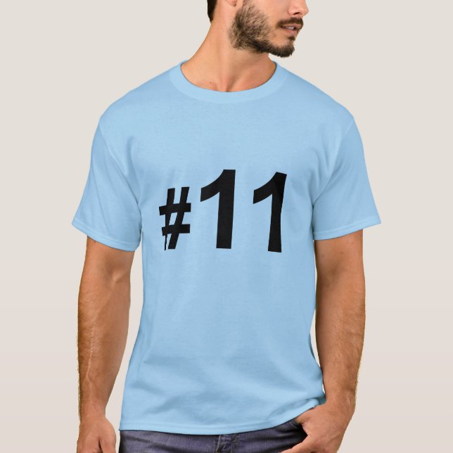 T-shirt Numéro 11 (Devant)