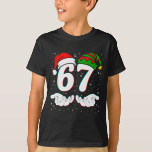 T-shirt Numéro 67 correspondant à six sept 6 7 Meme 6-7 No