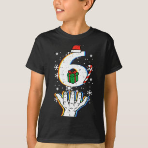 T-shirt Numéro 6 correspondant au mème 67 Noël 6 7 Xmas Ho