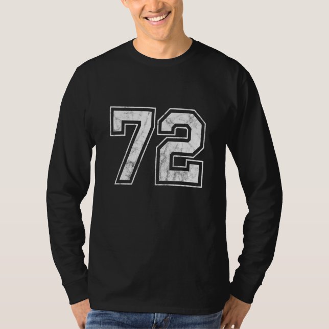 T-shirt Numéro 72 (Devant)