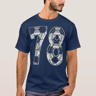T-shirt Numéro 78 Jersey 78 Maman Joueur Fan 1