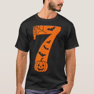T-shirt Numéro 7 Citation de mème drôle 6 7 Six Sept Hallo