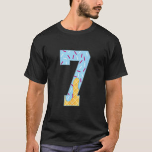 T-shirt Numéro 7 Glace Goutte 67 Couple Mème Déguisement H