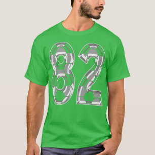 T-shirt Numéro 82 Jersey 82 Maman Joueur Fan 2