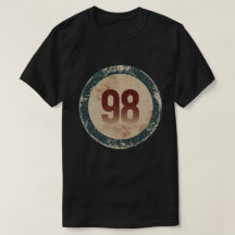 Numéro 98 Vintage en détresse