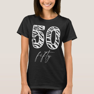 T-shirt Numéro CINQUANTE 50e anniversaire Année 50