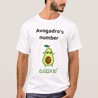 T-shirt Numéro d'Avogadro