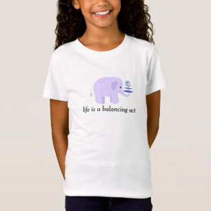 T-Shirt Numéro d'équilibre d'éléphant