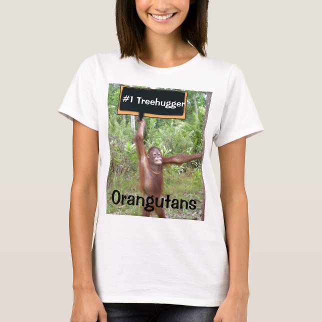 T-shirt Numéro un #1 Treehugger (Devant)