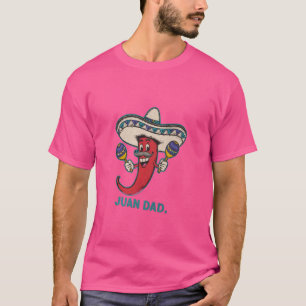 T-shirt Numéro Un Papa Fête des pères mexicaine Funny Padr
