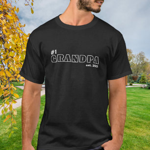 T-shirt Numéro Un Plan de Grand-Père Est