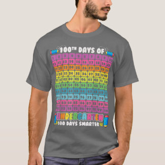 T-shirt Numéros Plus Intelligents 100e Jour De La Maternel
