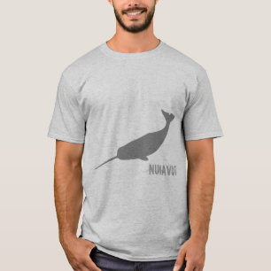T-shirt Nunavut Narwhal
