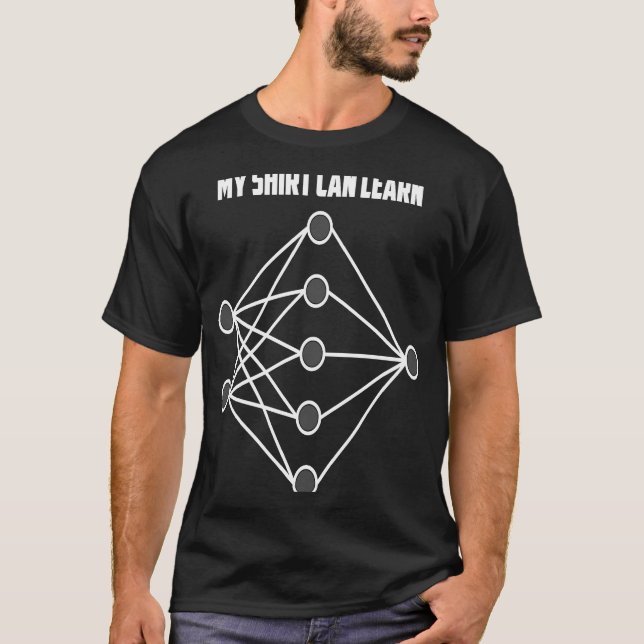T-shirt Nural Network Machine Learning for Data Science (Devant)