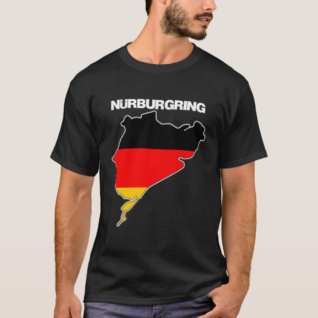 T-shirt Nurburgring - Nordschleife (Devant)