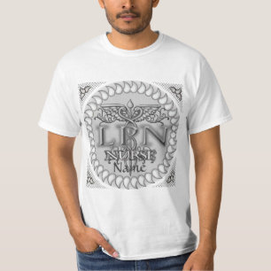 T-shirt Nurse Fancy LPN Caduceus