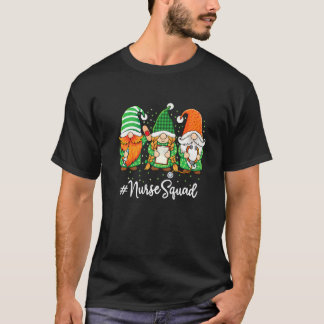 T-shirt Nurse Life mignonne Nurse Irish Gnomes Nurse St Pa