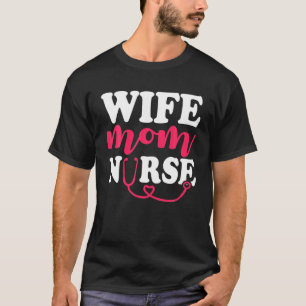 T-shirt Nurse maman Mama des travailleurs de la santé