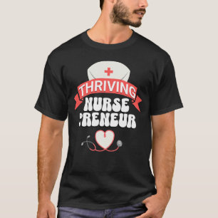 T-shirt NURSEPRENEUR ÉMERGENTE Infirmière Entrepreneur