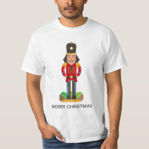 T-shirt Nutcracker Jouet Soldat Noël Nom personnalisé