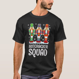 T-shirt Nutcracker Squad Correspondance Famille PJ Cadeau 