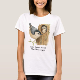 T-shirt Nuthatch Agile à poitrine blanche