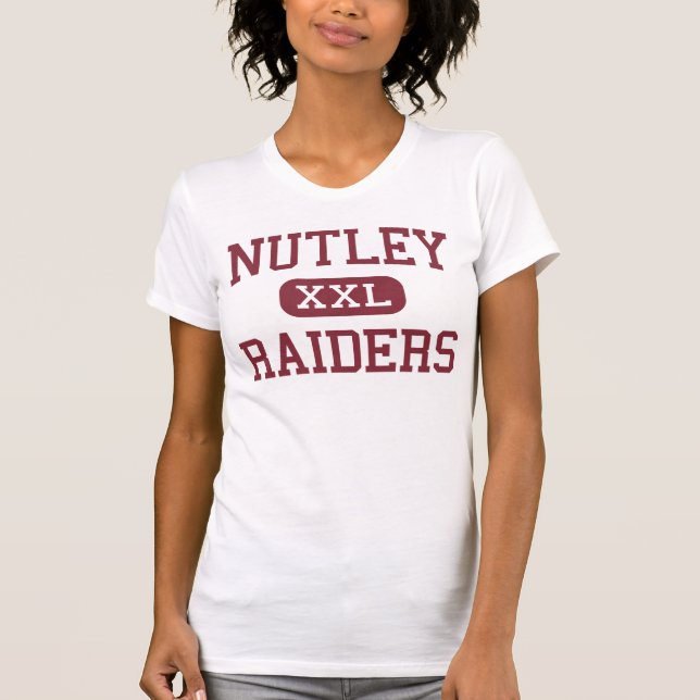 T-shirt Nutley - voleurs - lycée - New Jersey de Nutley (Devant)