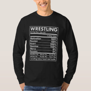 T-shirt Nutrition Sportive Lutte