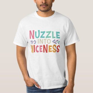 T-shirt Nuzzle dans la beauté