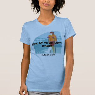 T-shirt NVTech_vc019731, DEMANDENT À VOS RISQUES ET PÉRI