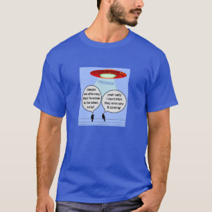 T-shirt NWO UFO (sombre)