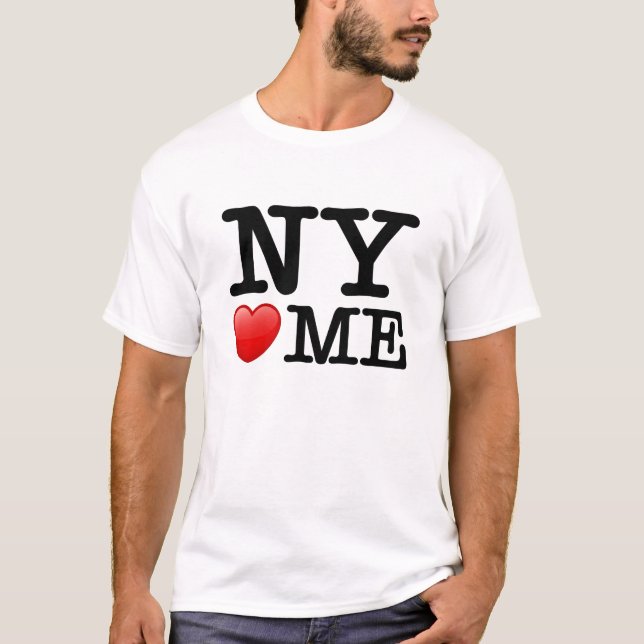 T-shirt NY Loves Me, I Love it too ! (Devant)