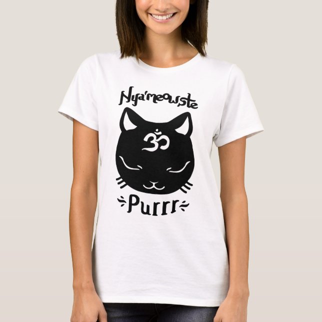T-shirt Nya'meowsta Purrr (Devant)