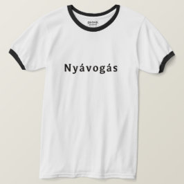 T-shirt Nyávogás