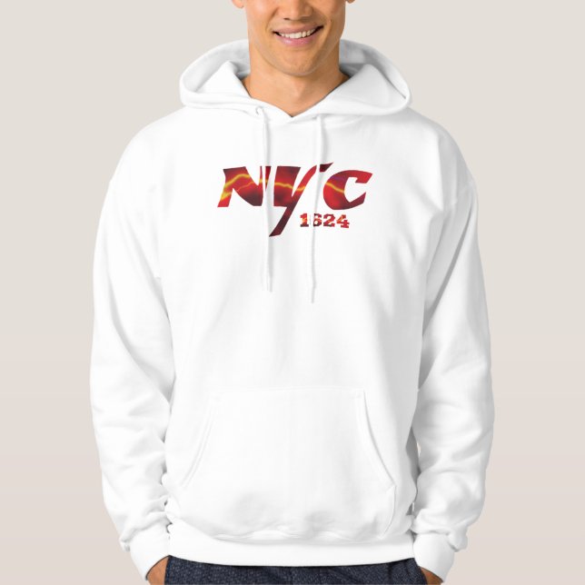 T-Shirt NYC 1624 Hoodie (Vorderseite)