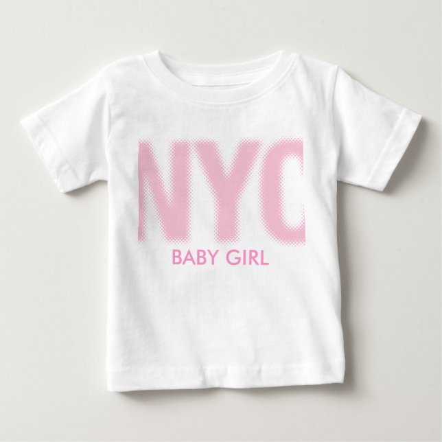 T-shirt NYC BABY GIRL (Devant)