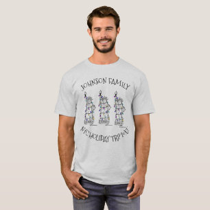 T-shirt NYC Famille vacances Voyage Statue de la Liberté