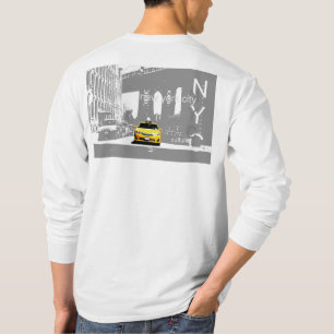 T-shirt Nyc New York City Taxi jaune Brooklyn Bridge