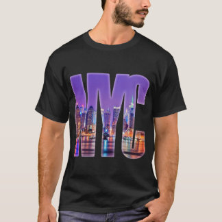 T-shirt NYC Skyline (Light)