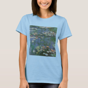 T-shirt Nymphéas par Claude Monet, Fleurs Vintage