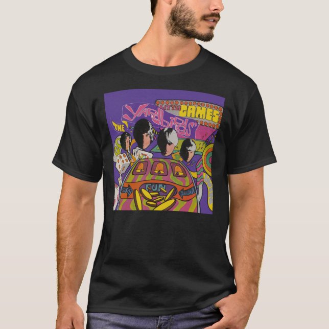 T-shirt Nyubuh32 The Yardbirds Little Games Classic T-Shir (Devant)
