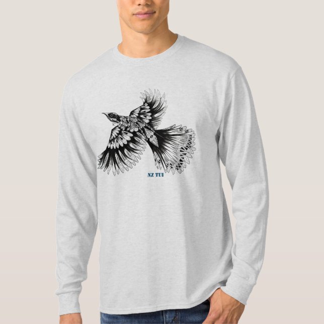 T-shirt NZ Tui par art de NZ de Joni (Devant)