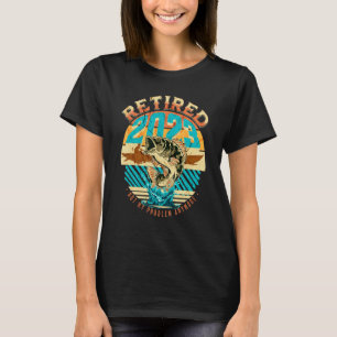 T-shirt Ô allié des poissons Retraité 2023 Pêche sarcastiq