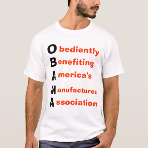 T-SHIRT O B A.M.A