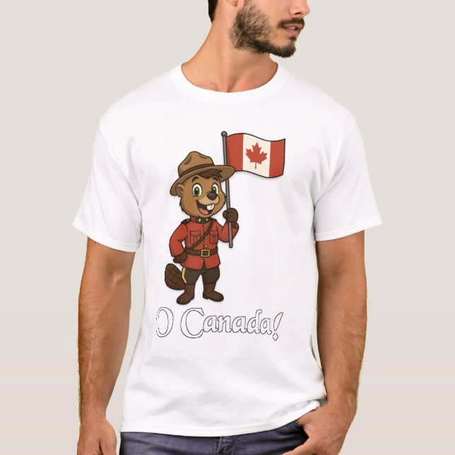 T-shirt O Canada ! (Devant)
