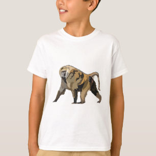 T-shirt O est pour Olive Baboon