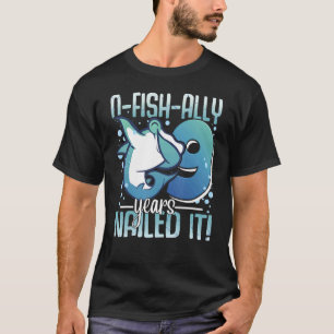 T-shirt O-Fish-Ally 9 Ans Requin Garçon 9e Anniversaire Ha