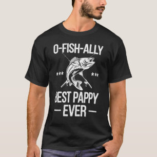 T-shirt Ô poisson allié meilleur papy pêche papy grand-pèr